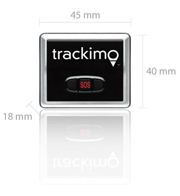 Trackimo 4G GPS Tracker + Batterie + 1 An de Service GSM