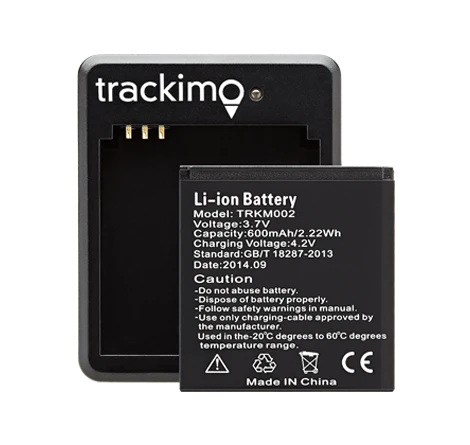 Batterie supplémentaire 600mAh pour tracker GPS Trackimo