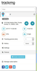Trackimo 4G Voiture/Marine GPS Tracker